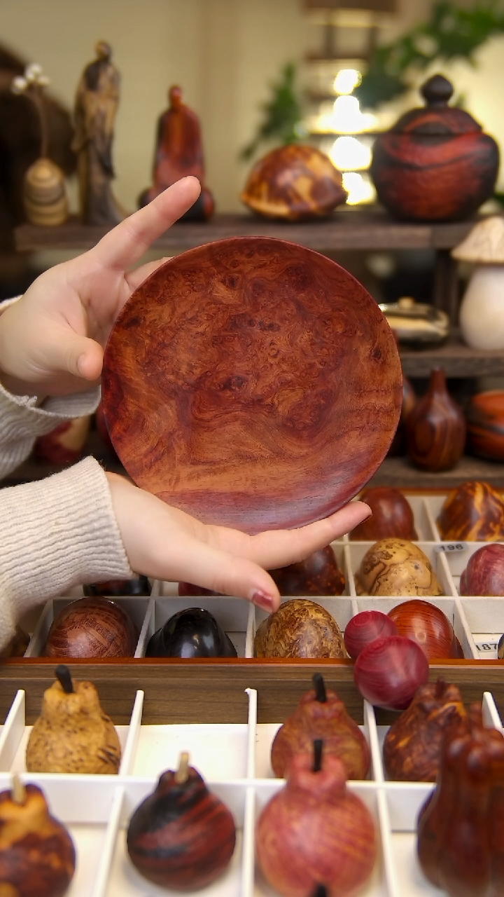 【闪购商品】木缅甸花梨树瘤圆盘