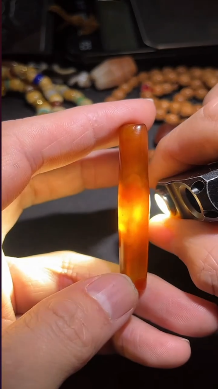 玛瑙/玉髓颈饰未镶嵌pz1203-89老珠子单珠