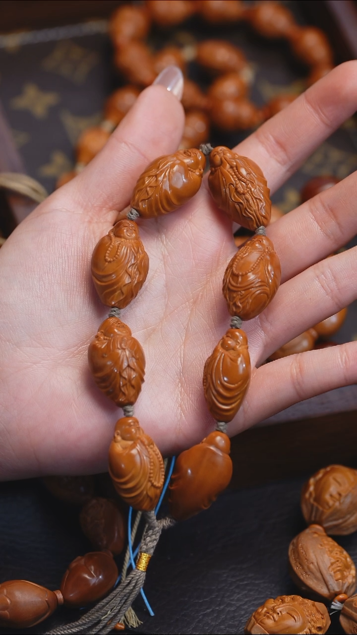 【闪购商品】橄榄核吊坠苏工橄榄核