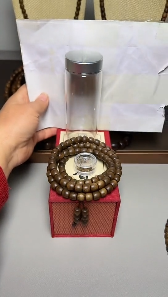 【闪购商品】沉香手串富森红土0.9桶珠多圈