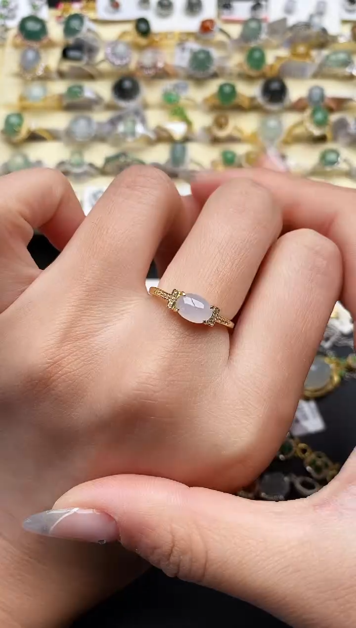 【闪购商品】翡翠戒指银S925镶嵌1111111111+2