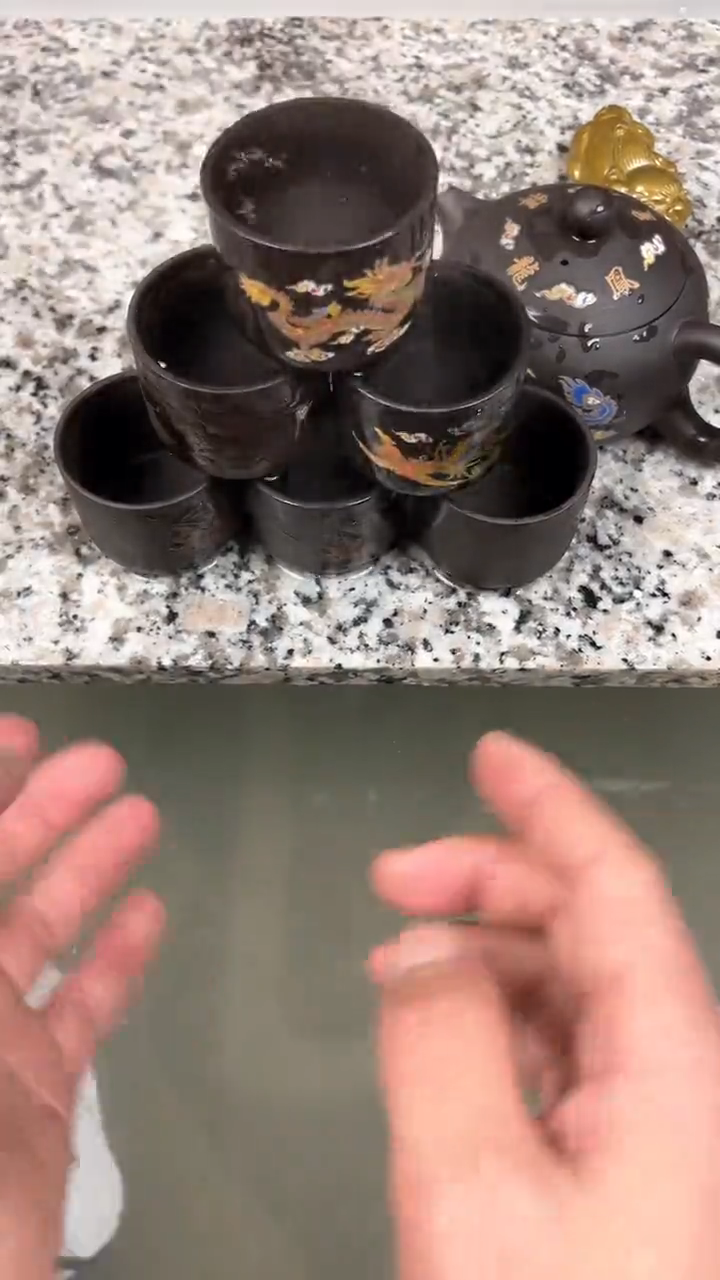 【闪购商品】西施龙凤一壶六杯变色套装