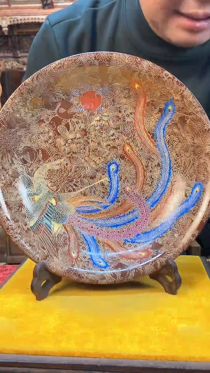 【闪购商品】瓷片505F现代工艺品一个