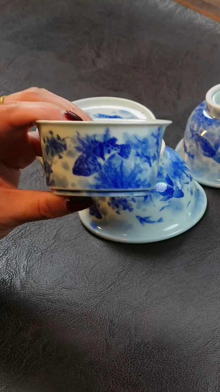 【闪购商品】青山赋鱼主人杯陶瓷