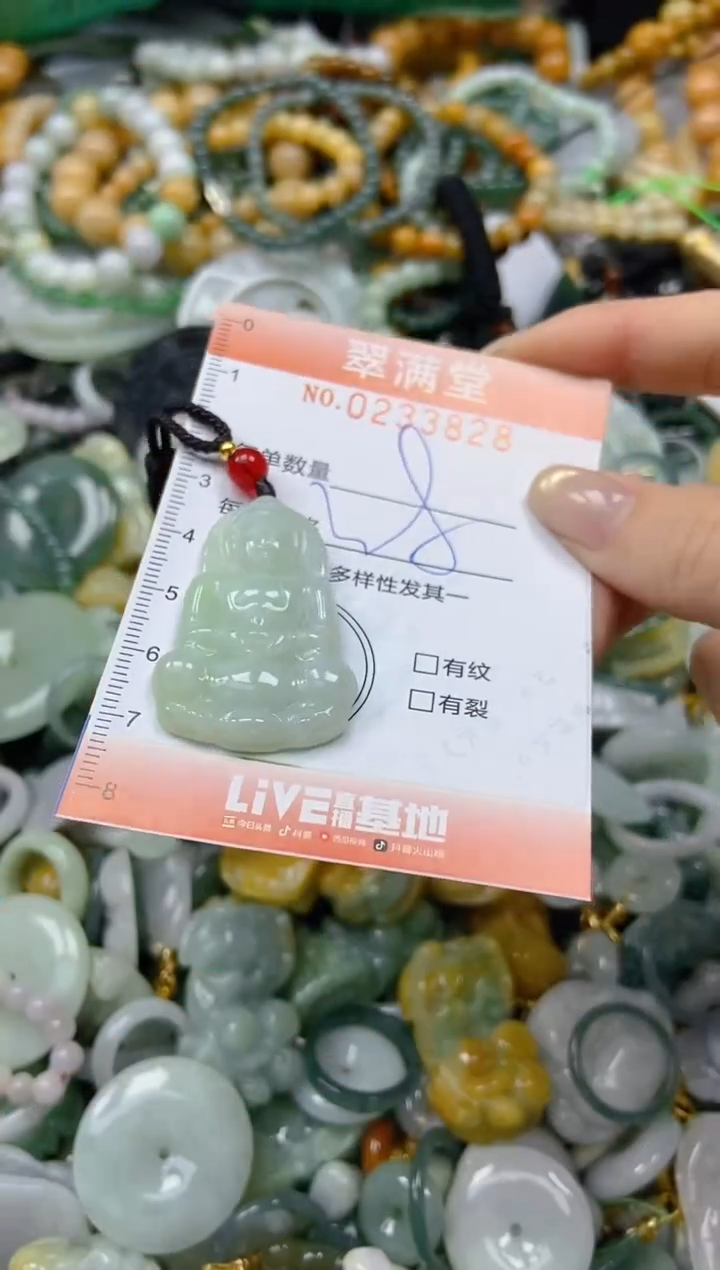 未镶嵌挂件翡翠闪购0233828