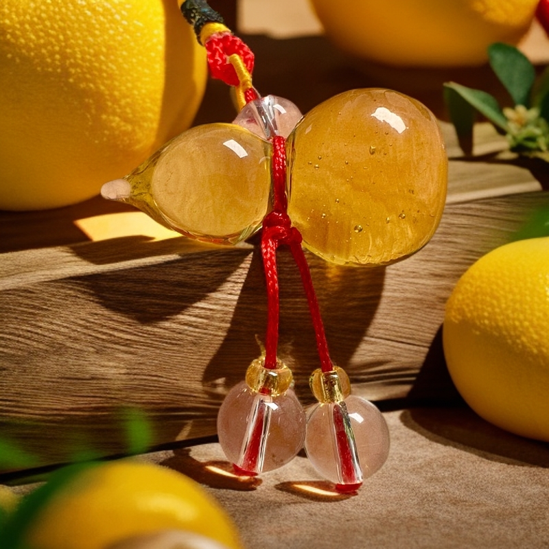 天然大胖葫芦，金灿灿，招米米，车挂包包链百搭，大气时尚手工工艺