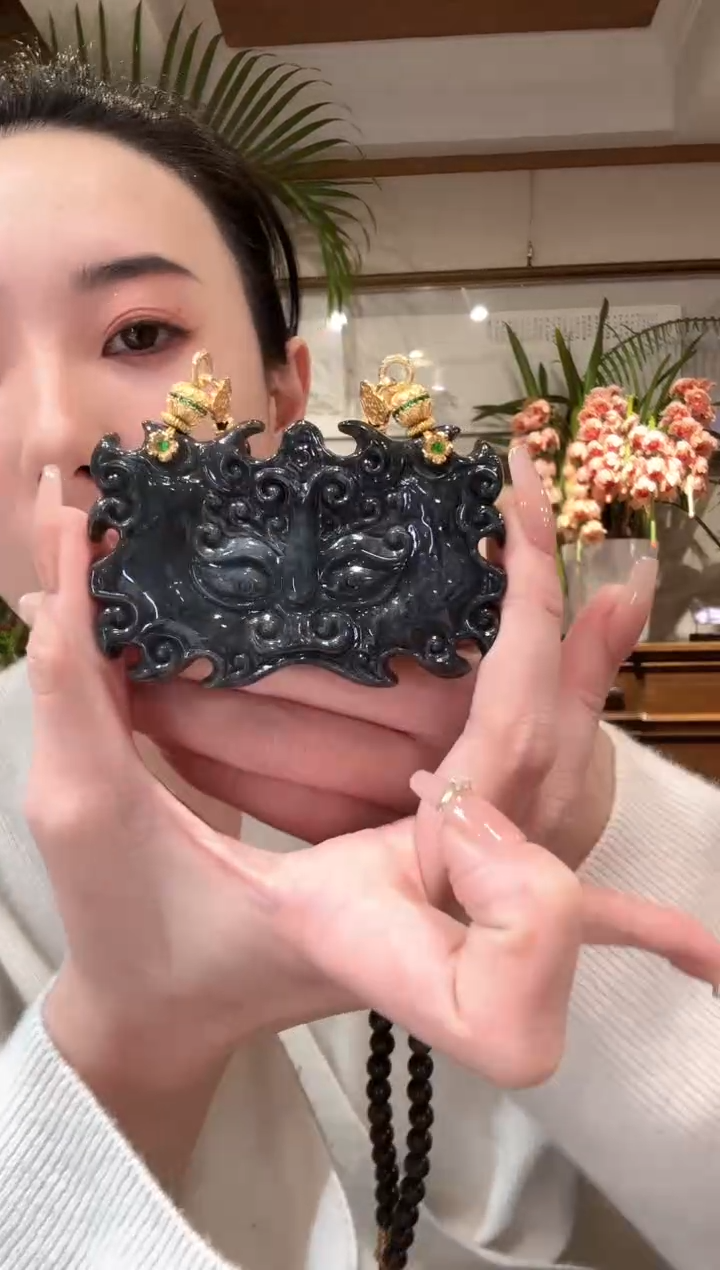 【闪购商品】翡翠颈饰未镶嵌国风
