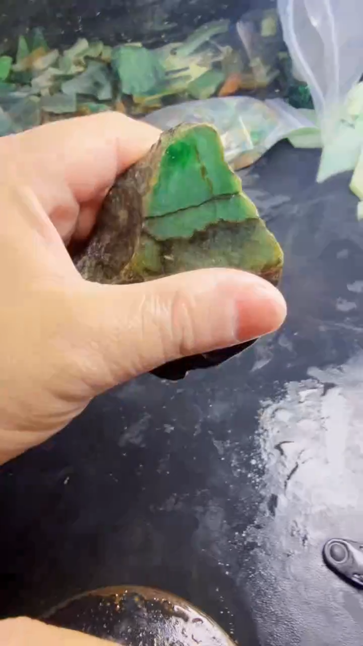 未镶嵌挂件翡翠天然翡翠204