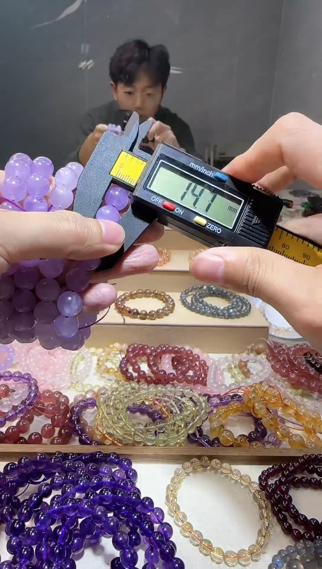 【闪购商品】水晶手链未镶嵌梦幻熏衣草紫水晶10【多样性发其一】