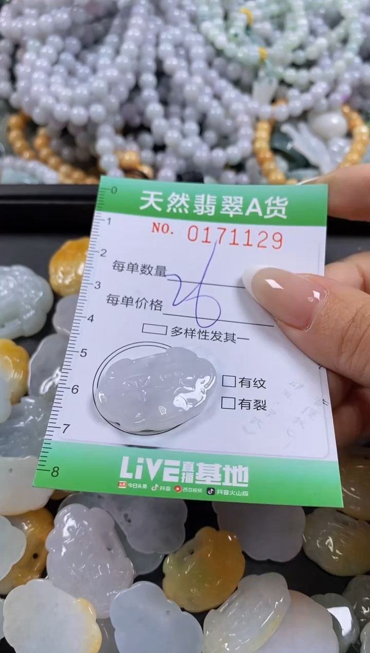 翡翠未镶嵌颈饰闪购0171129