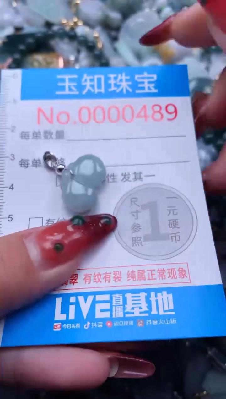 【闪购商品】翡翠吊坠(不含链)未镶嵌489