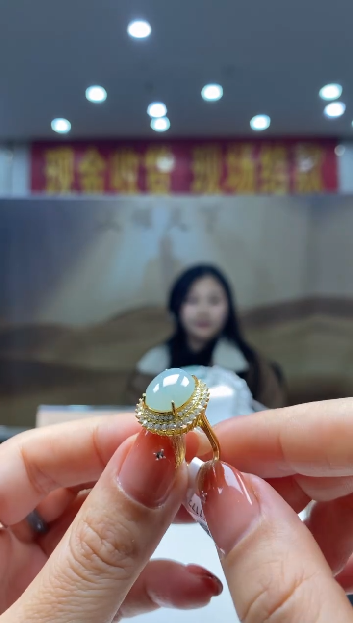 【闪购商品】翡翠戒指未镶嵌********445