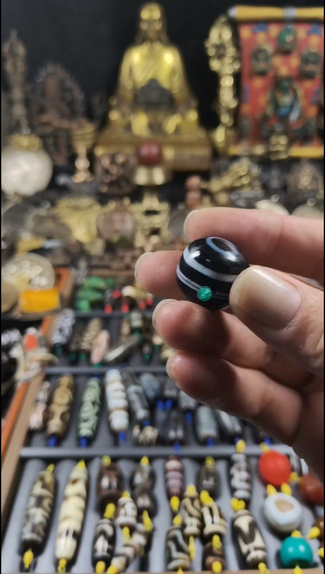 未镶嵌颈饰玛瑙/玉髓直播间专属链接 天珠