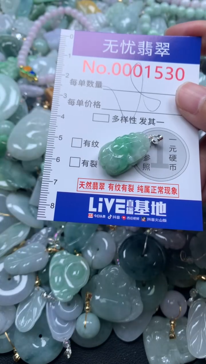 颈饰未镶嵌翡翠1530