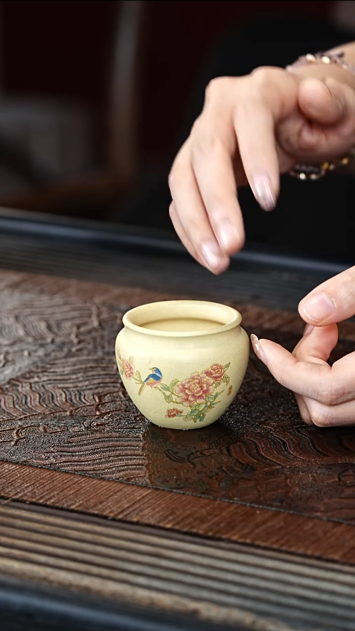 宜兴紫砂团团紫砂精选主人杯