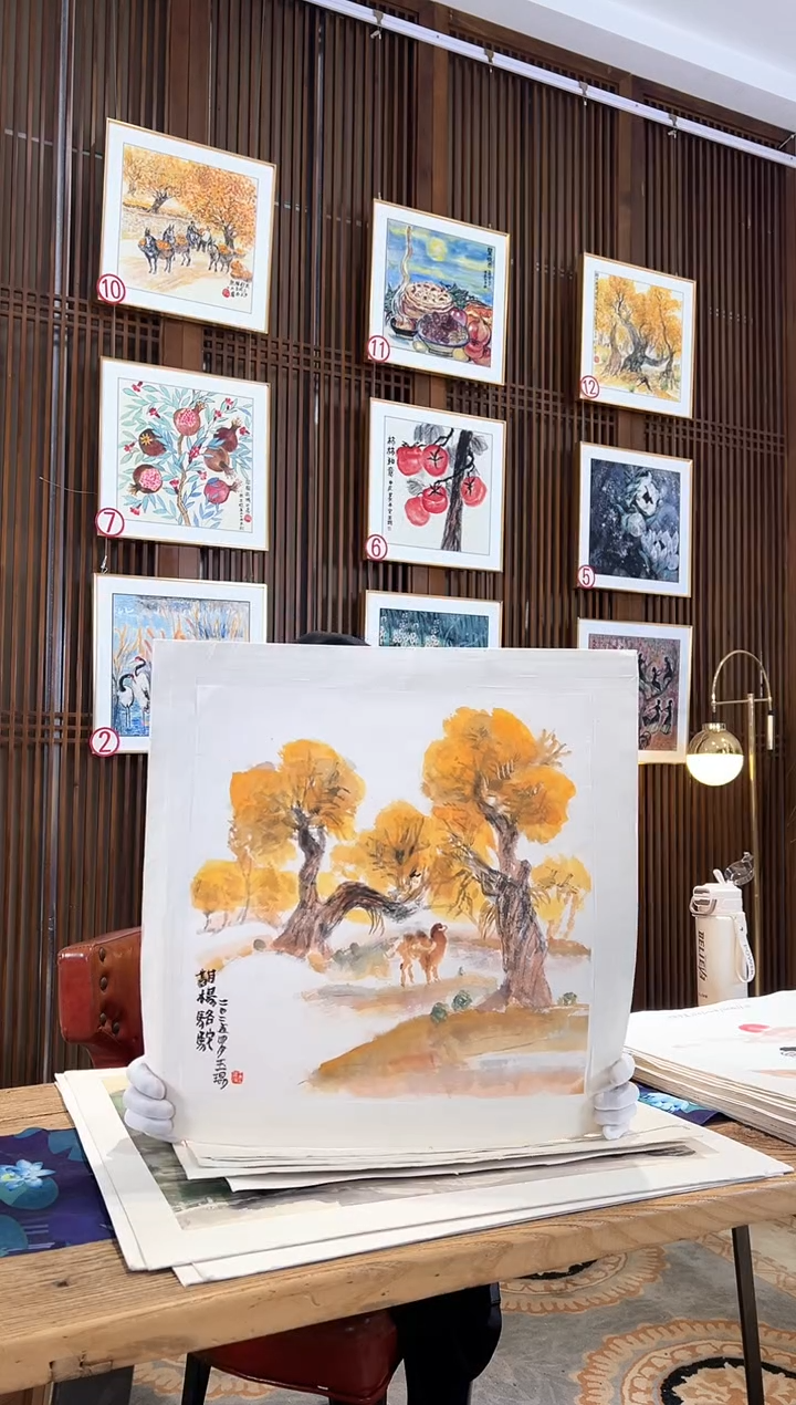 版画耿玉琨名章限量版画S