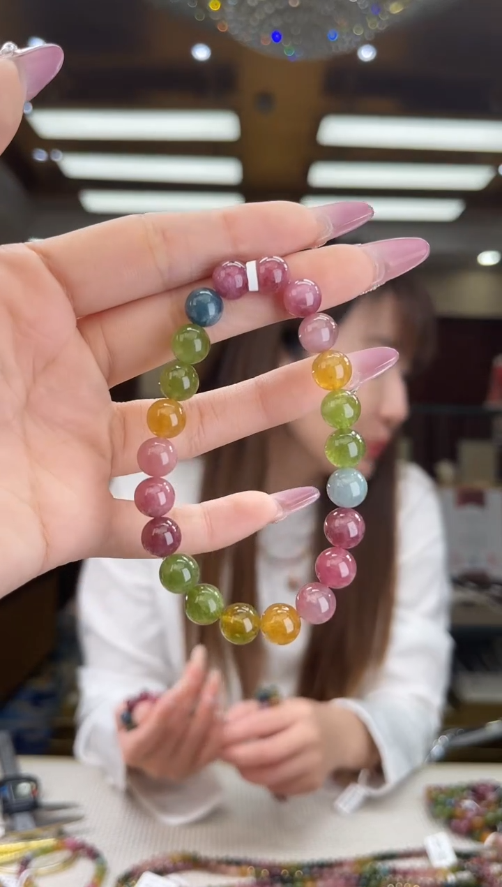 【闪购商品】碧玺/未镶嵌8mm+碧玺单圈多样性发货