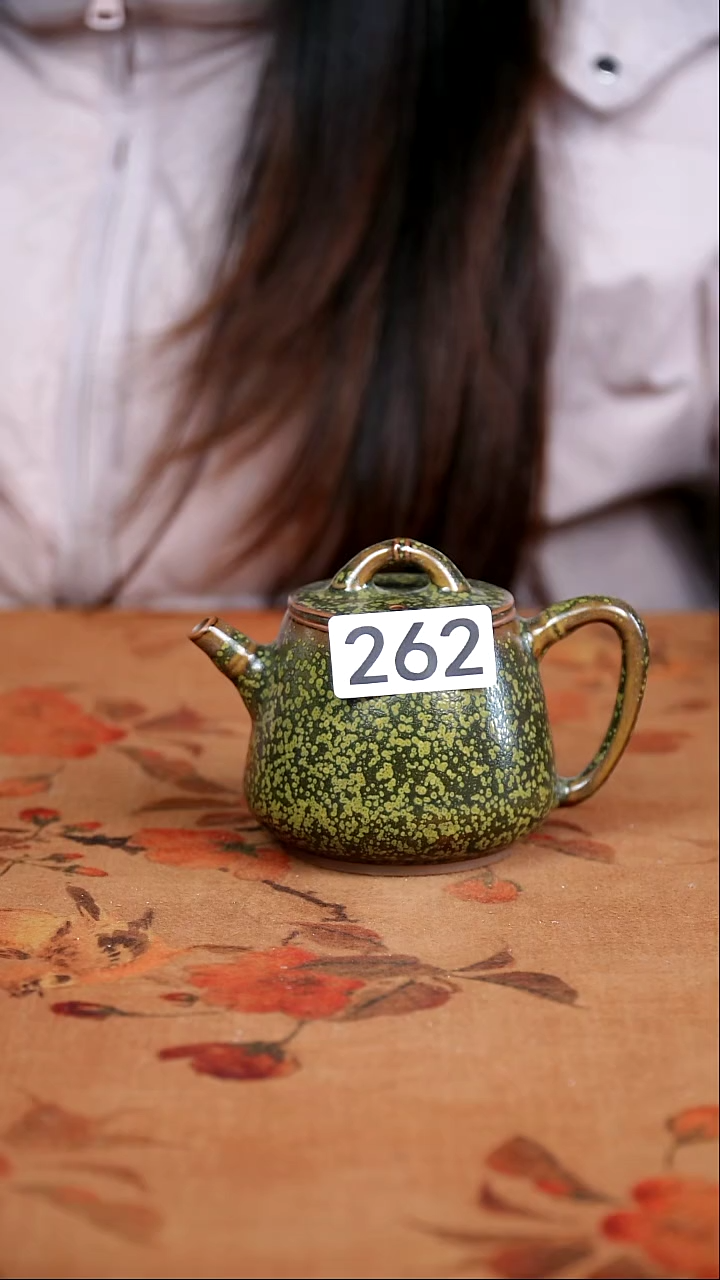 全品钧瓷茶器摆件