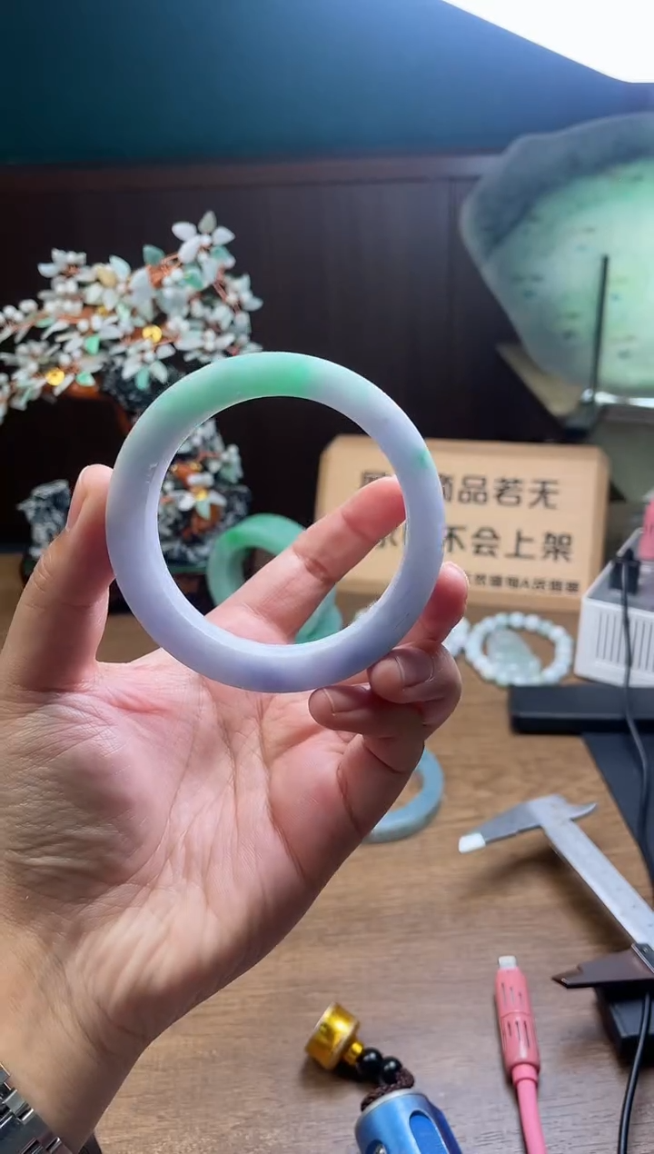 【闪购商品】定制翡翠手镯未镶嵌定制