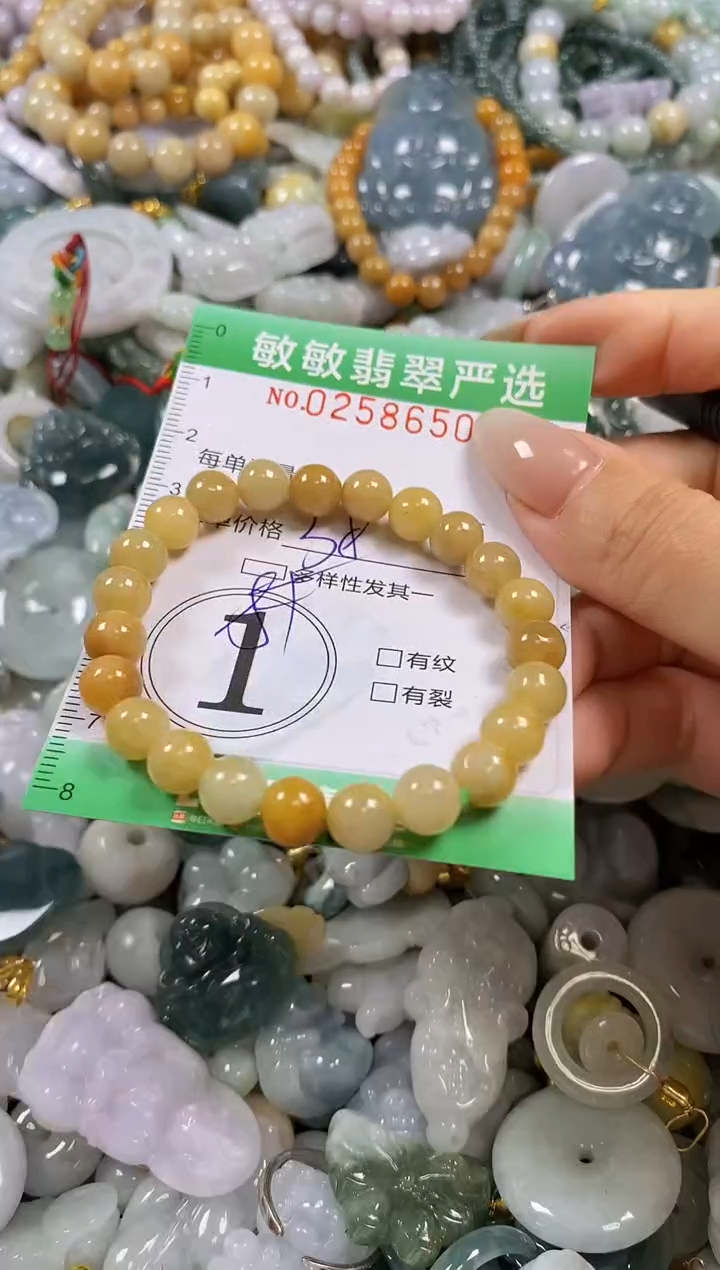 翡翠未镶嵌颈饰闪购0258650多样性发其一