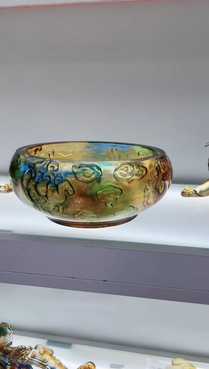 【闪购商品】茶宠古法琉璃聚宝盆
