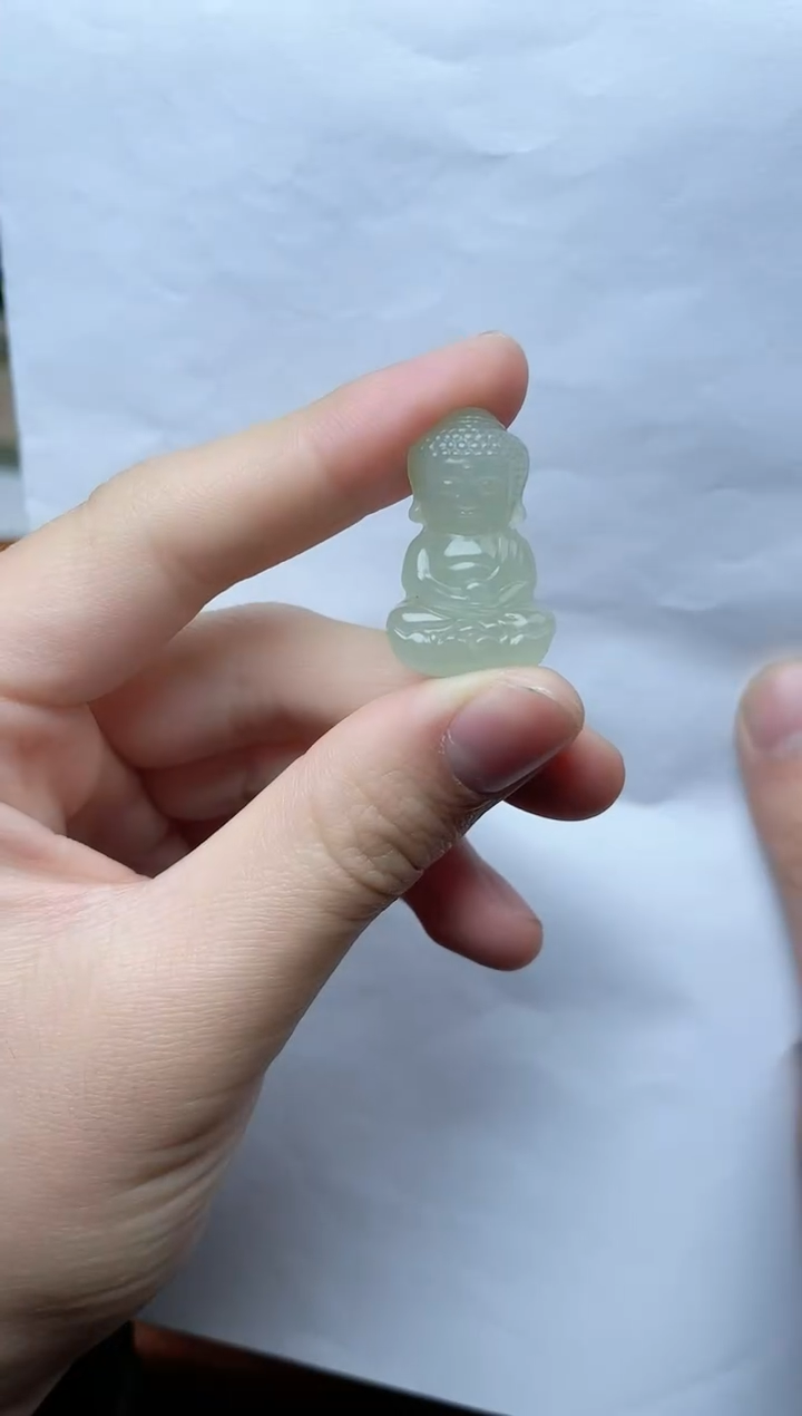 【闪购商品】和田玉颈饰未镶嵌宝宝佛kk