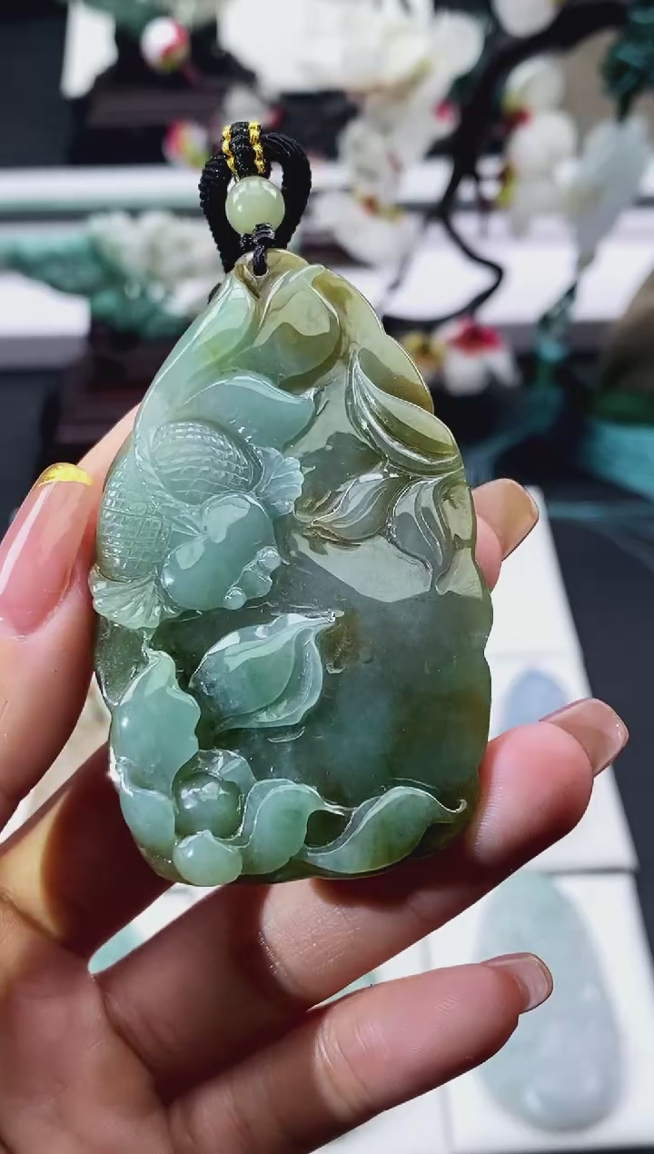 【闪购商品】翡翠颈饰未镶嵌天然缅甸翡翠A货