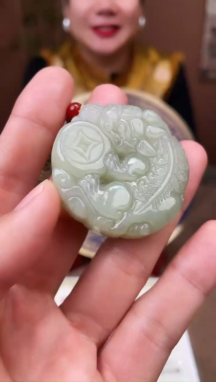 颈饰未镶嵌和田玉多样性拍一发一05