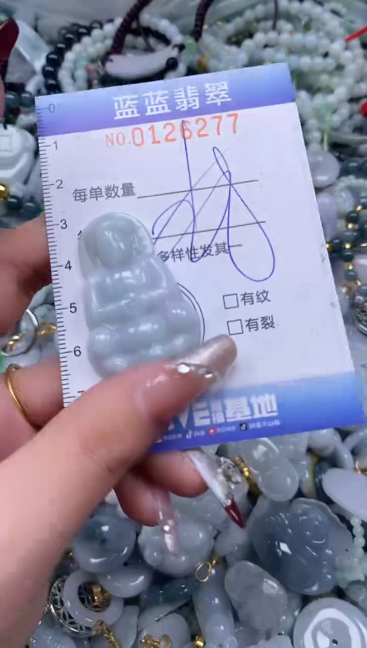 【闪购商品】翡翠颈饰未镶嵌闪购0126277多样性发其一