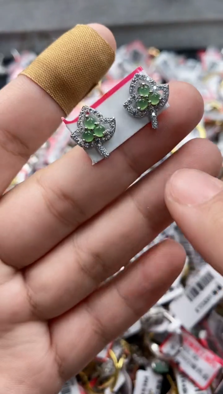 【闪购商品】翡翠戒指银S925镶嵌44444---7