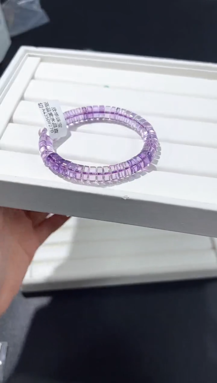 未镶嵌手串水晶43e多样性发其一【1条】默认微瑕