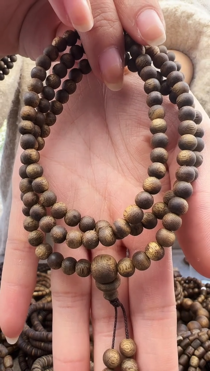 【闪购商品】沉香手串奇楠多圈圆珠0.5多样性发一条