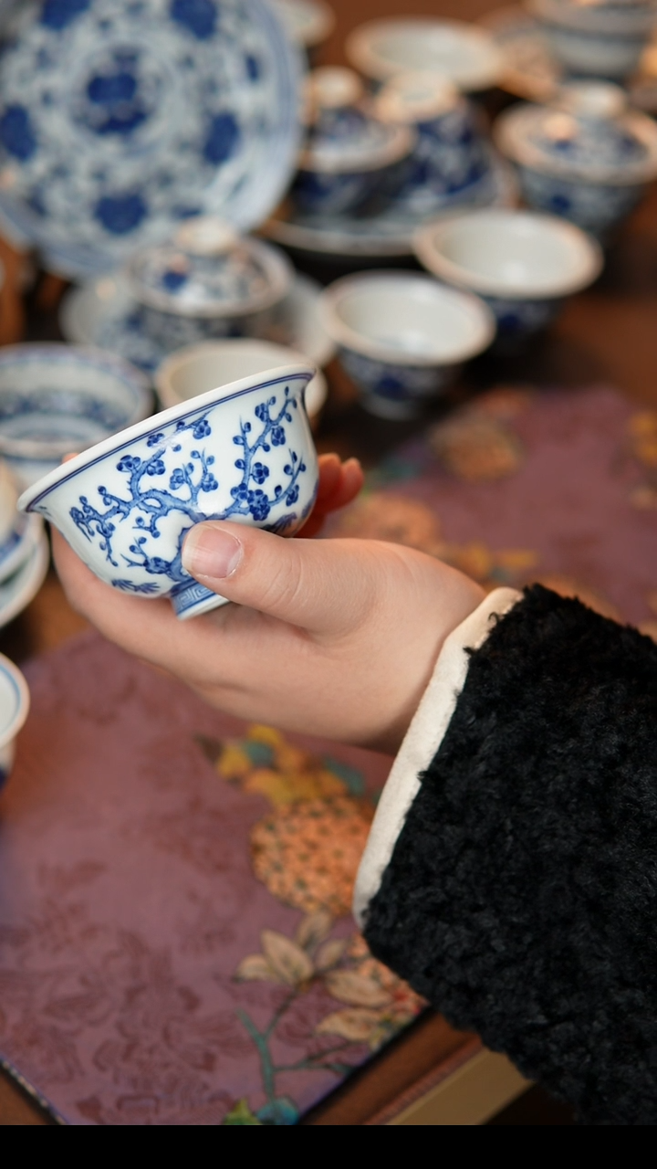 其他陶瓷岁寒三友松竹梅