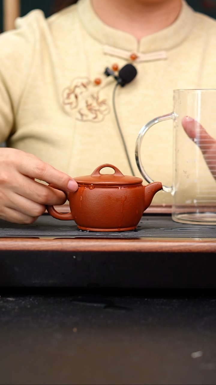 茶壶紫砂黄龙山朱泥汉瓦140