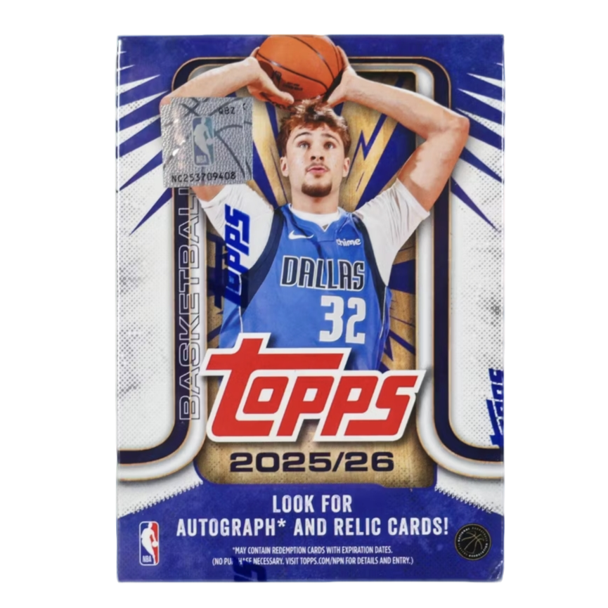 2025-26 Topps Basketball Blaster 篮球 手雷 球星卡 单盒