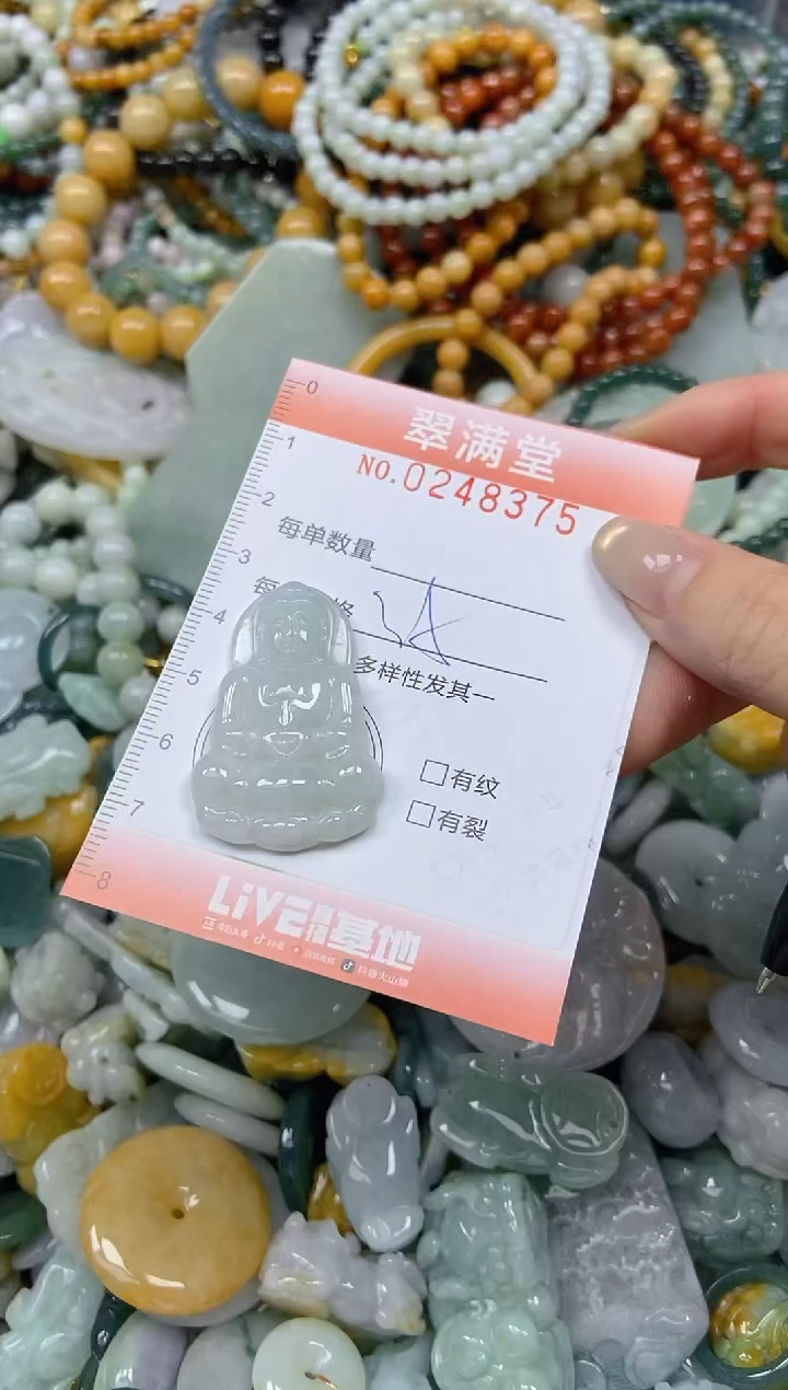 未镶嵌挂件翡翠闪购0248375