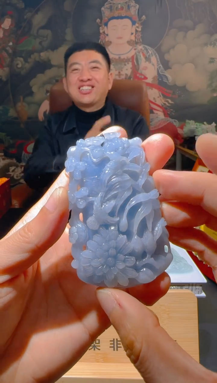 【闪购商品】定制翡翠未镶嵌L-@@QJSXJ215072