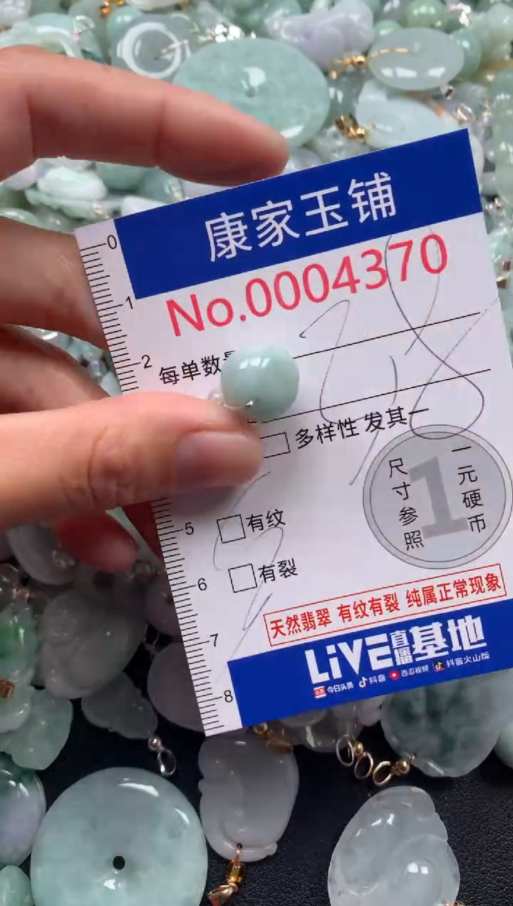 颈饰未镶嵌翡翠4370