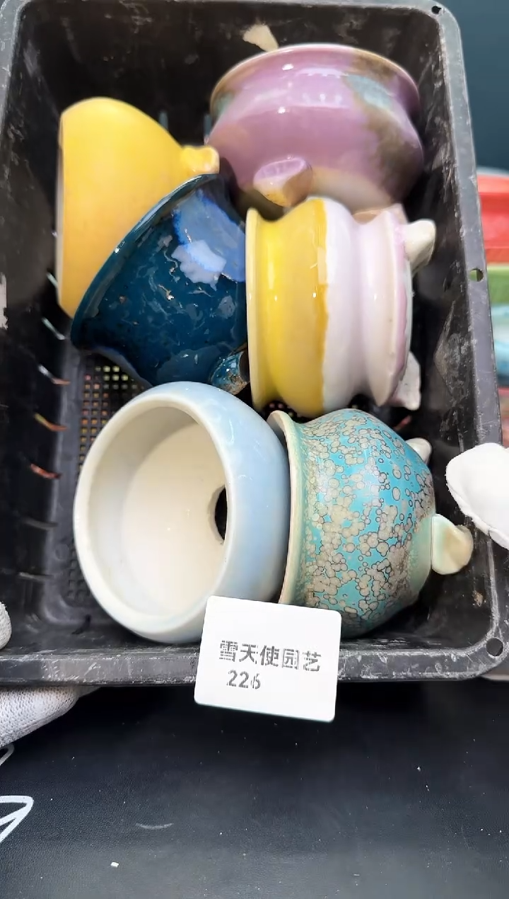 2 26 小水墨盆 6个 默认微瑕