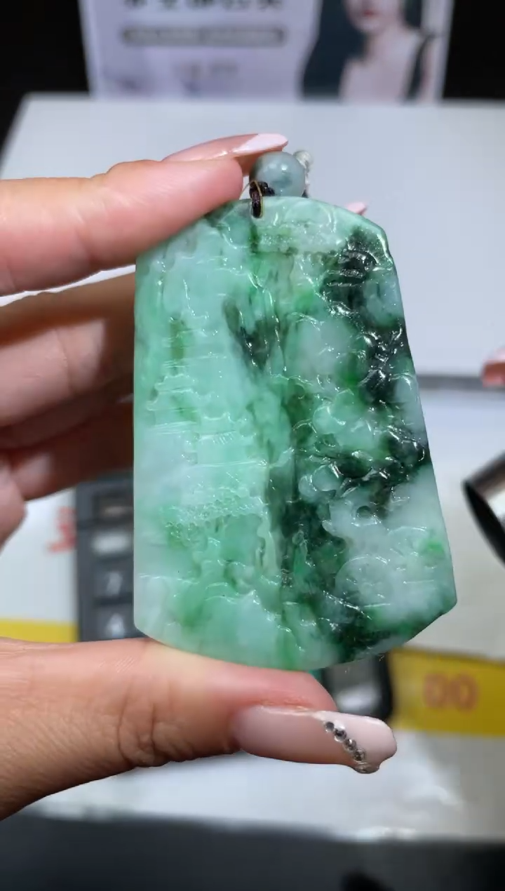 【闪购商品】定制翡翠未镶嵌不退不换CMH1件-A