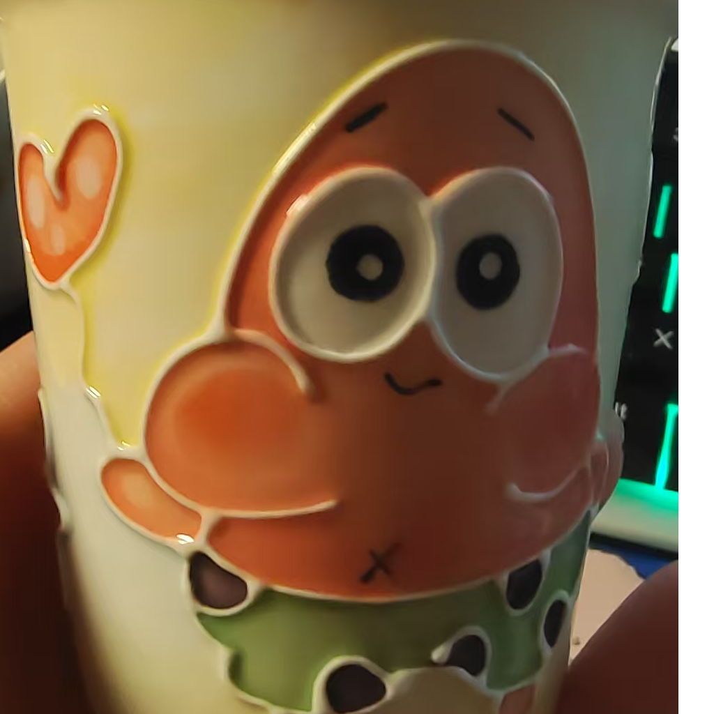 景德镇陶瓷杯动物可爱创意大容量手绘杯碟手捏