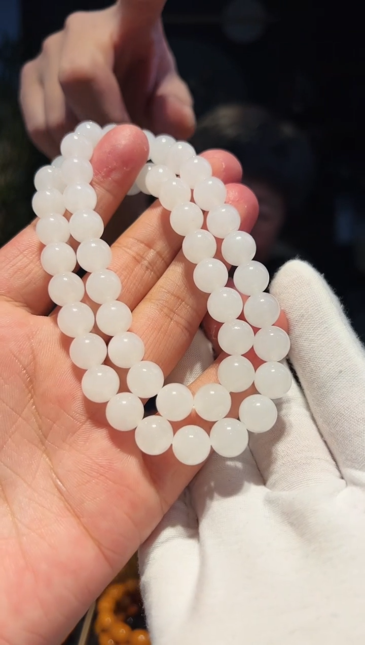 手串未镶嵌和田玉多圈