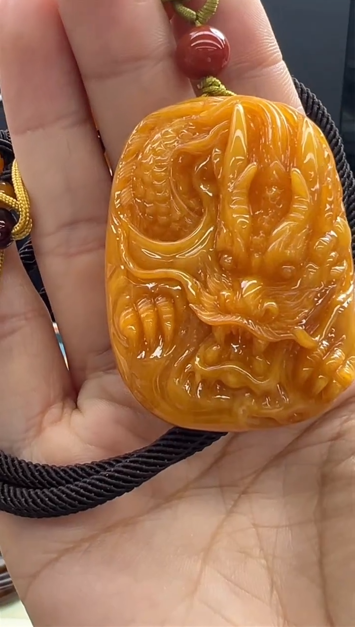 【闪购商品】琥珀颈饰未镶嵌1秒拍号