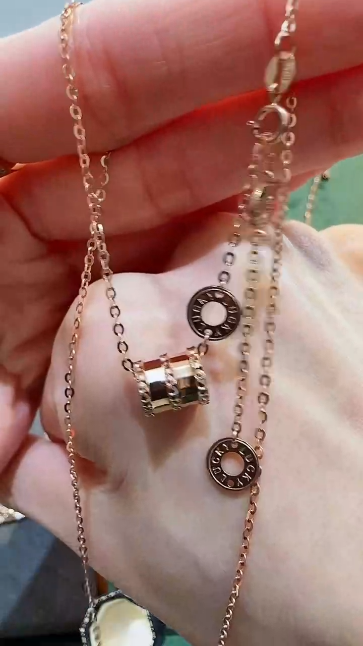 【闪购商品】18K金套链18K金3饼大蛮腰套链