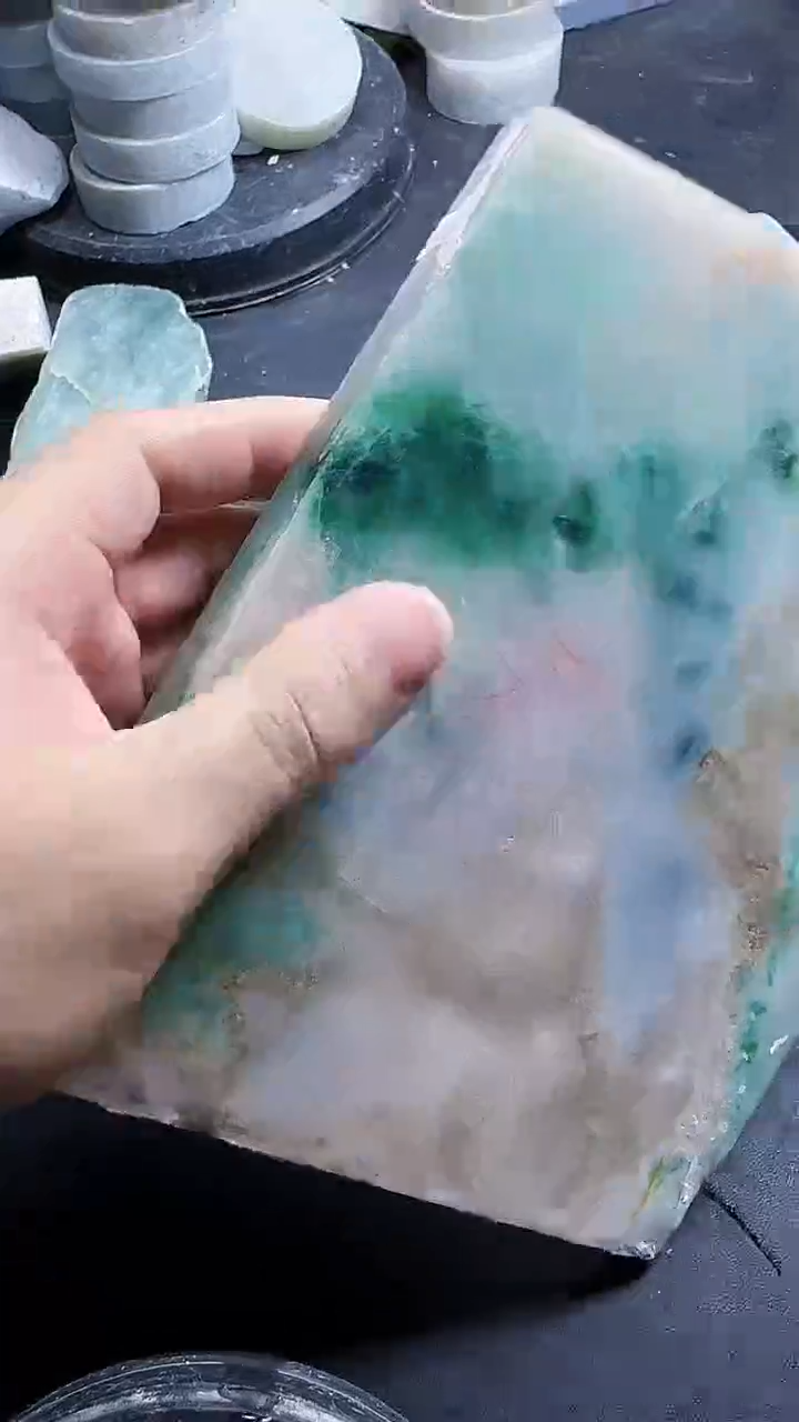 翡翠未镶嵌颈饰109翡翠