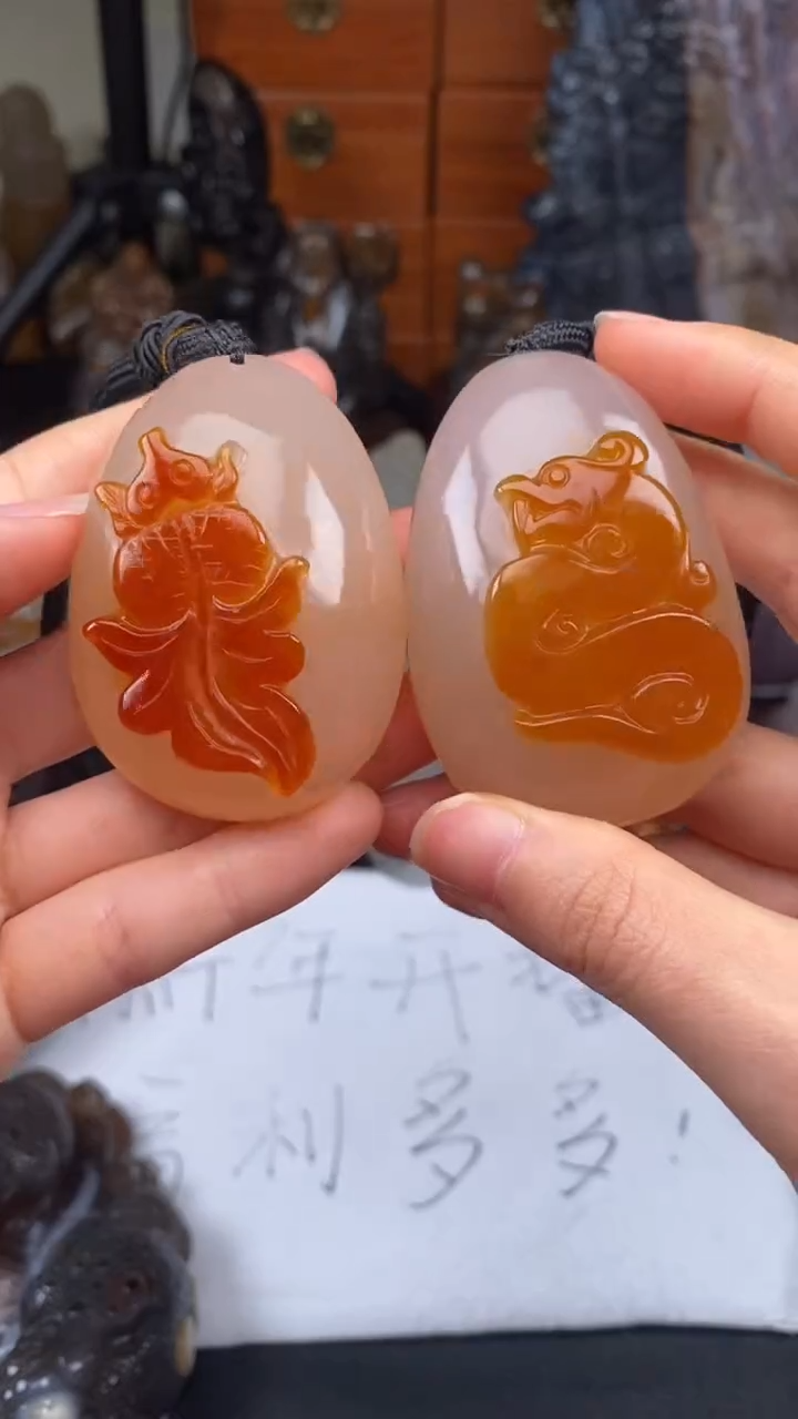 【闪购商品】玛瑙/玉髓颈饰未镶嵌AA