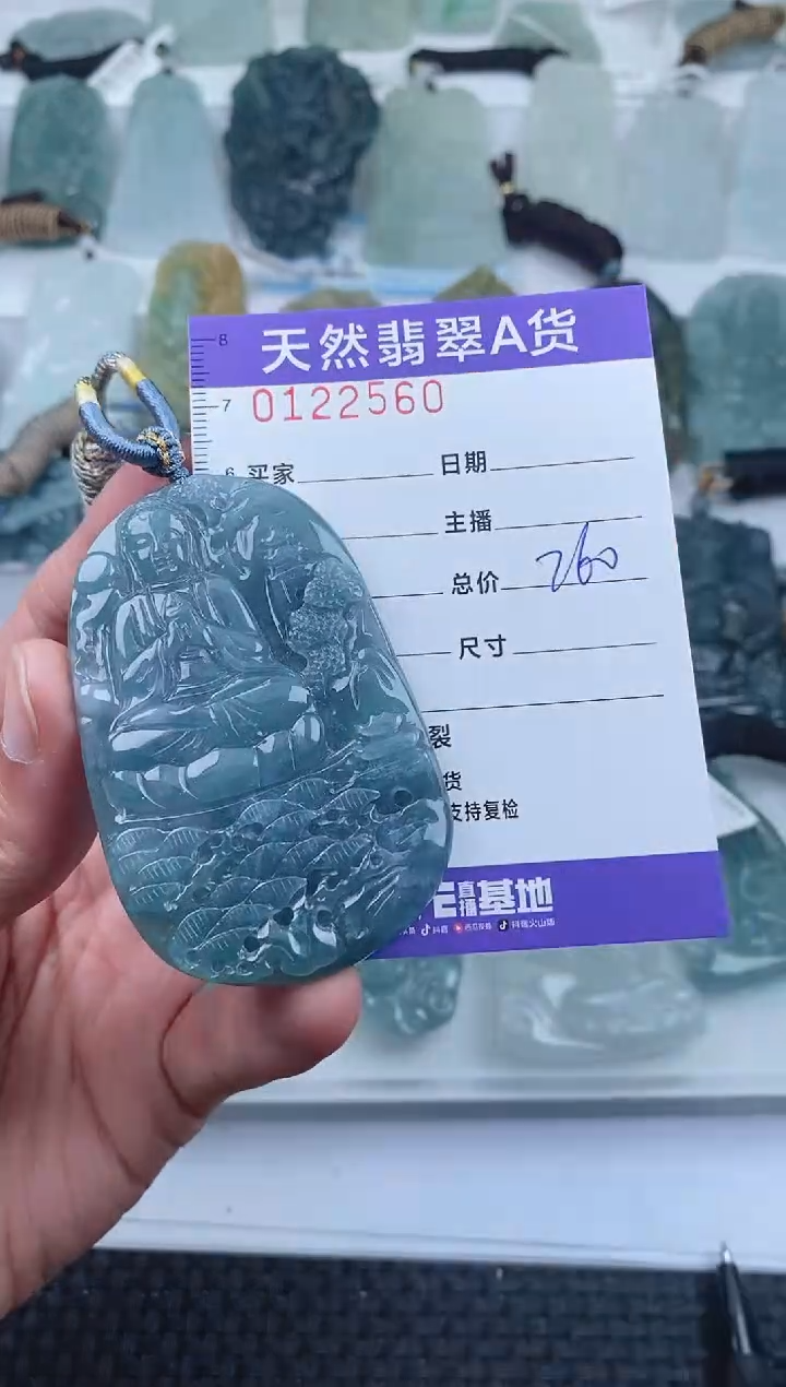 【闪购商品】翡翠颈饰未镶嵌        560