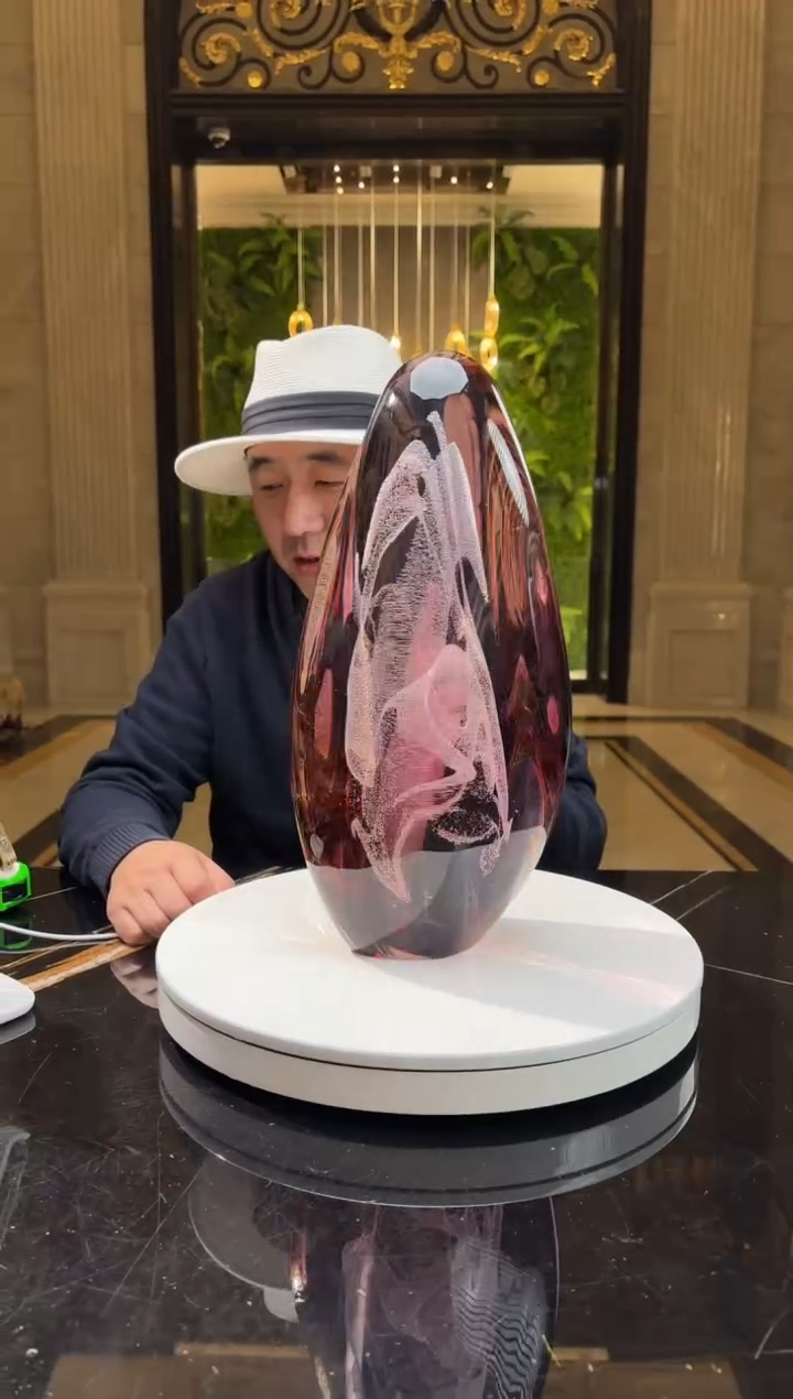 【闪购商品】摆件月虹琉璃艺术摆件D17（预售）