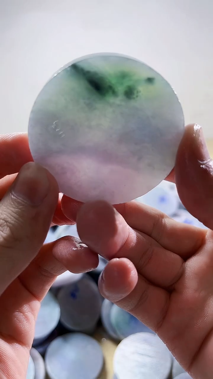 【闪购商品】翡翠裸石缅甸翡翠A货文208