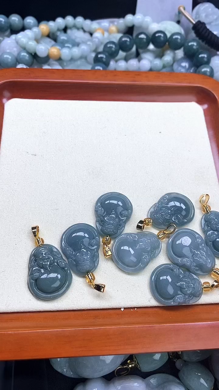 【闪购商品】翡翠颈饰未镶嵌多样性发货拍一发一0006.8CS